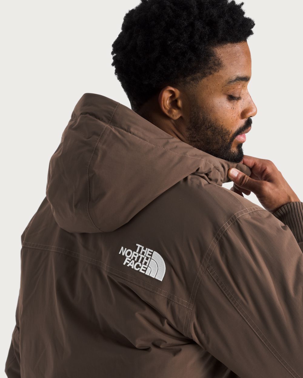 Mens The North Face McMurdo Bomber Jacket - Smokey Brown Jackets The North Face 