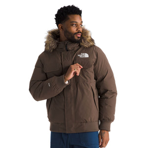 Mens The North Face McMurdo Bomber Jacket - Smokey Brown Jackets The North Face 