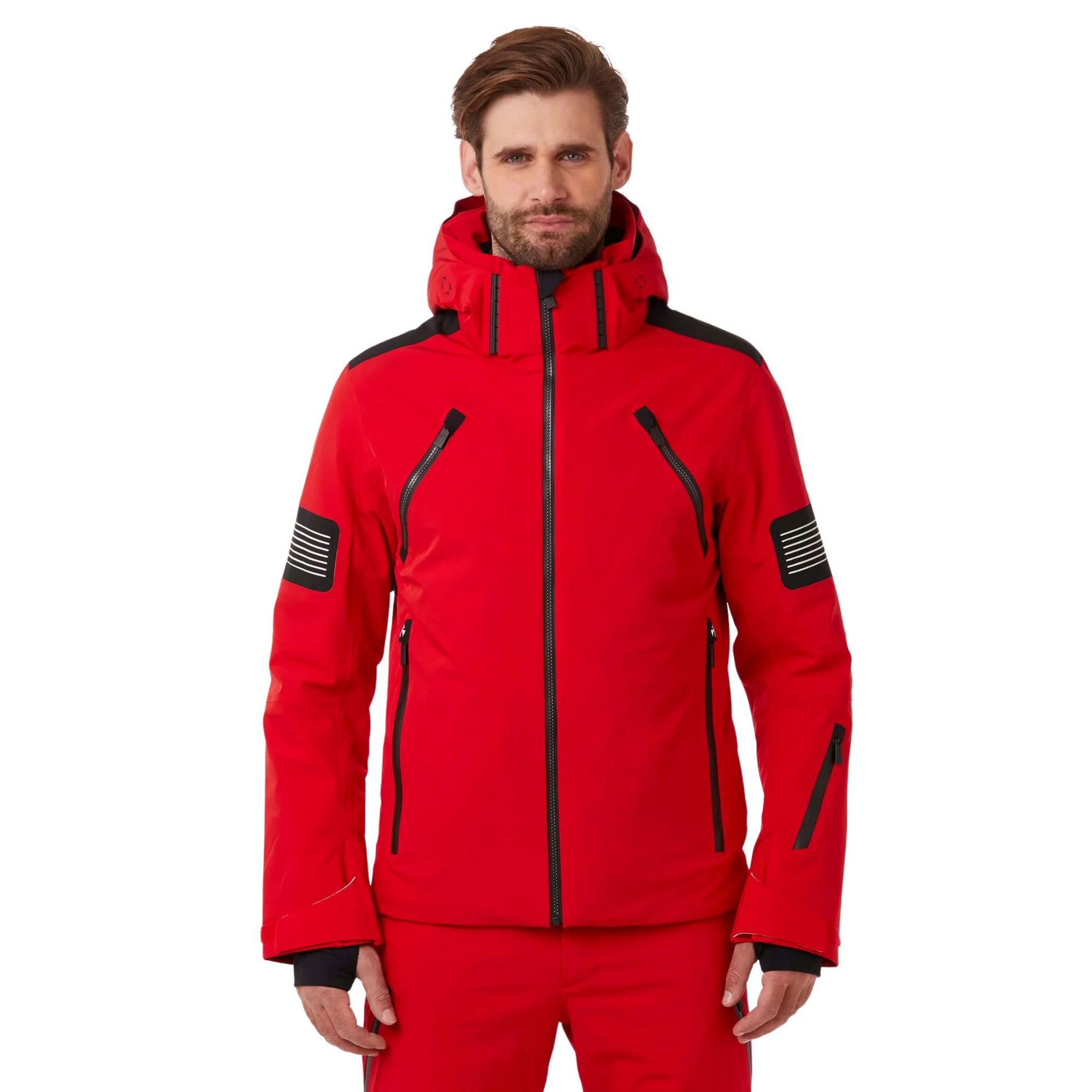 Mens Toni Sailer Allan Jacket - Signal Red Jackets Toni Sailer 50 INTL / M AU 