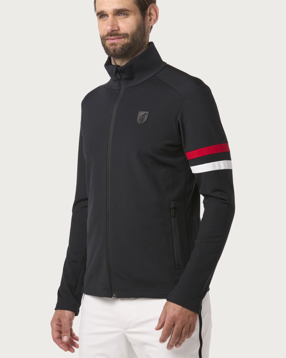 Mens Toni Sailer Damian Mid Layer - Black Mid Layers Toni Sailer 48 INTL / S AU 