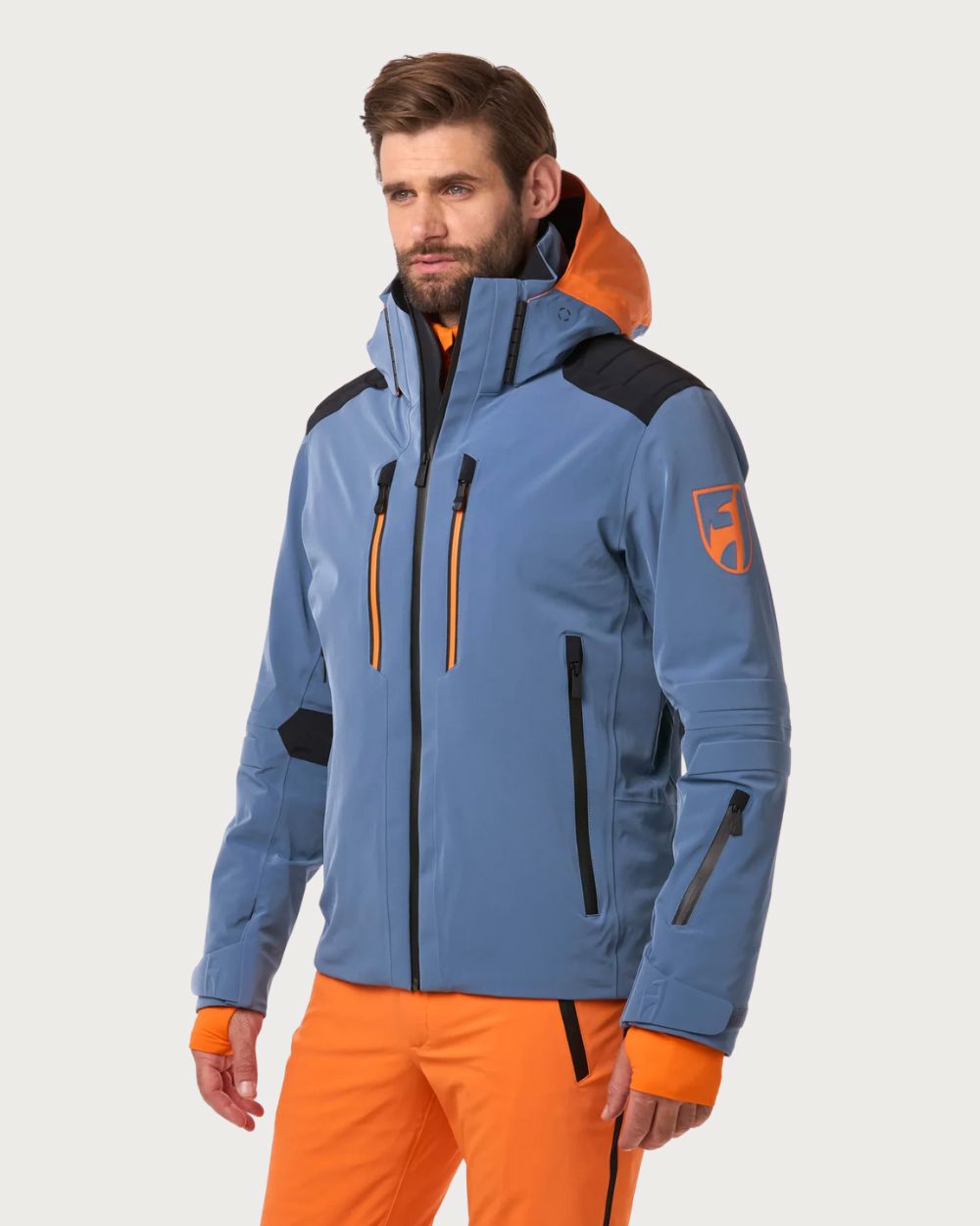 Mens Toni Sailer Evan Jacket - Blue Metal Jackets Toni Sailer 