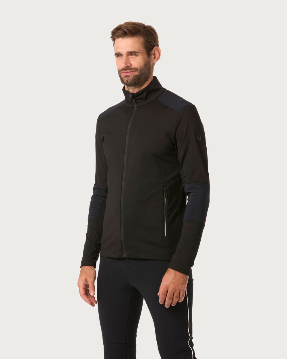 Mens Toni Sailer Francis Mid Layer - Black Mid Layers Toni Sailer 46 / AU XS 