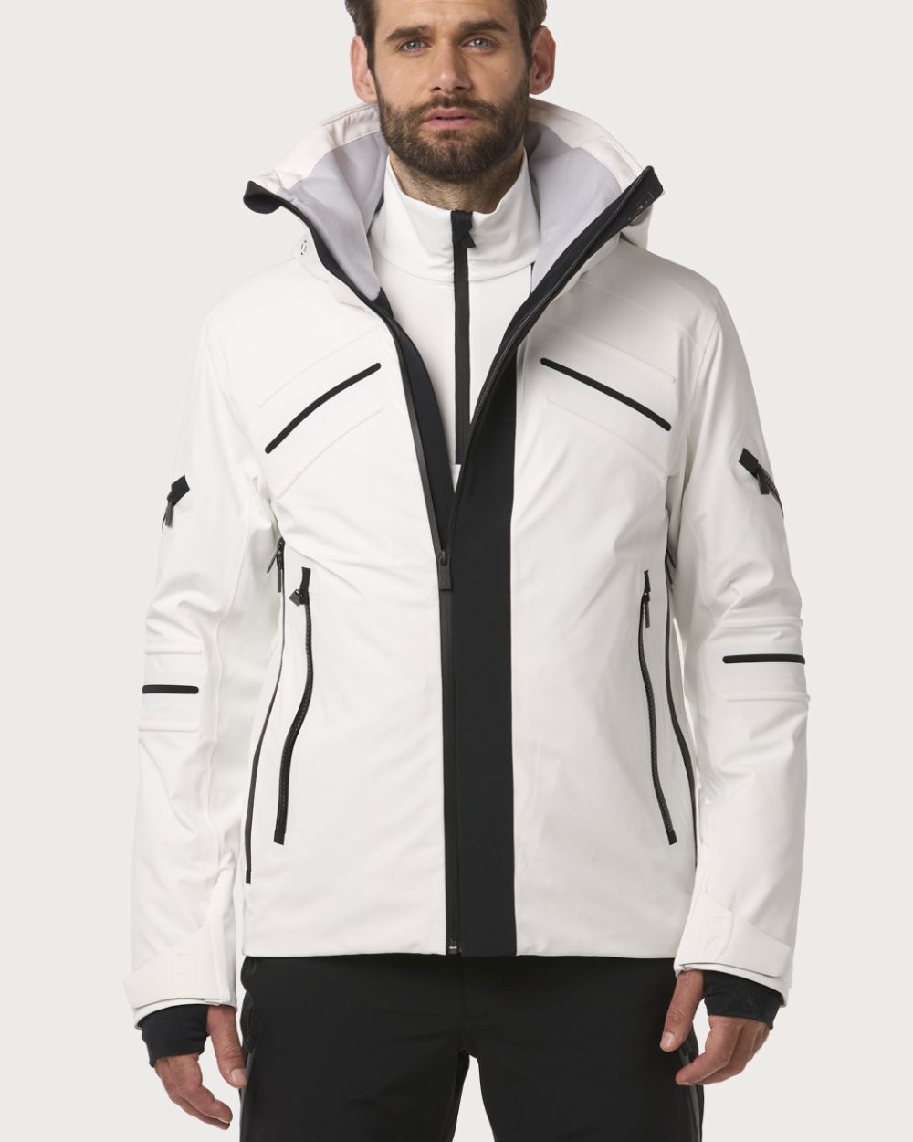 Mens Toni Sailer Kurt Jacket - Bright White Jackets Toni Sailer 