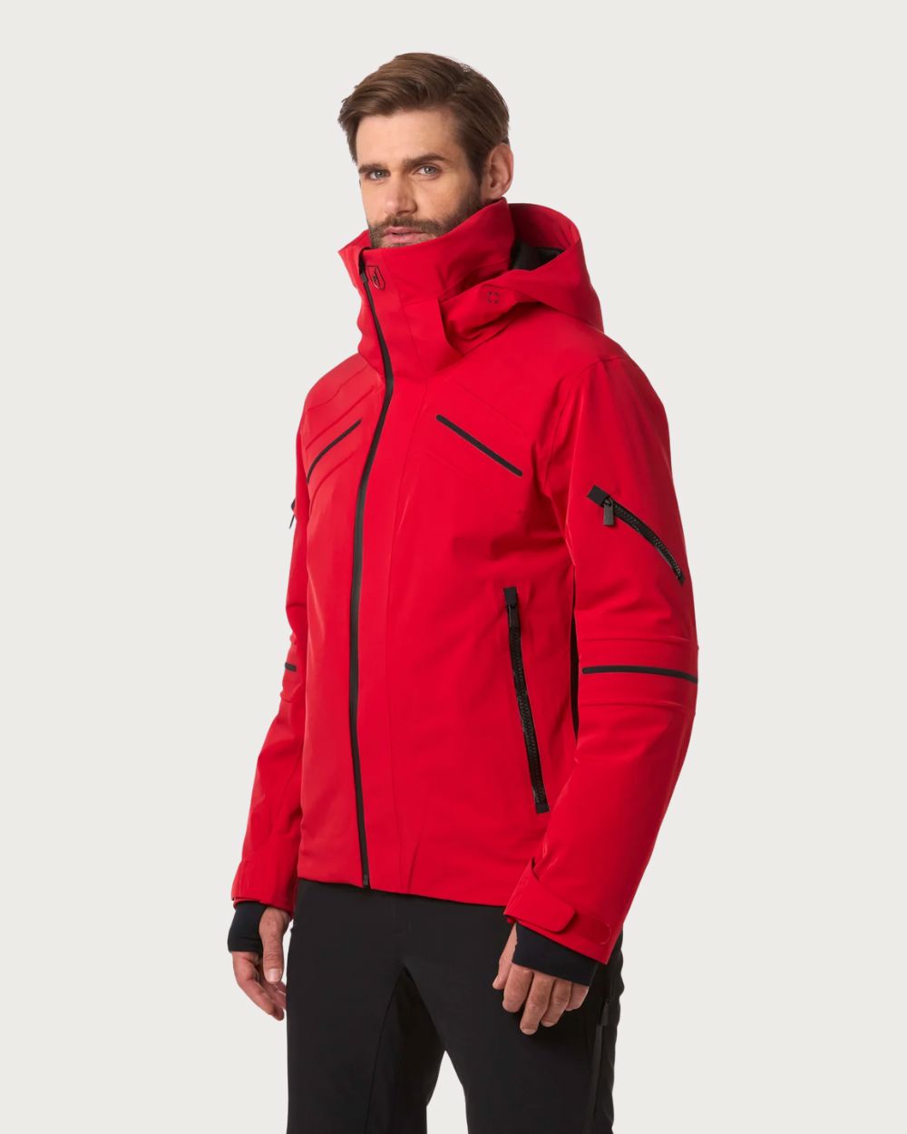 Mens Toni Sailer Kurt Jacket - Signal Red Jackets Toni Sailer 