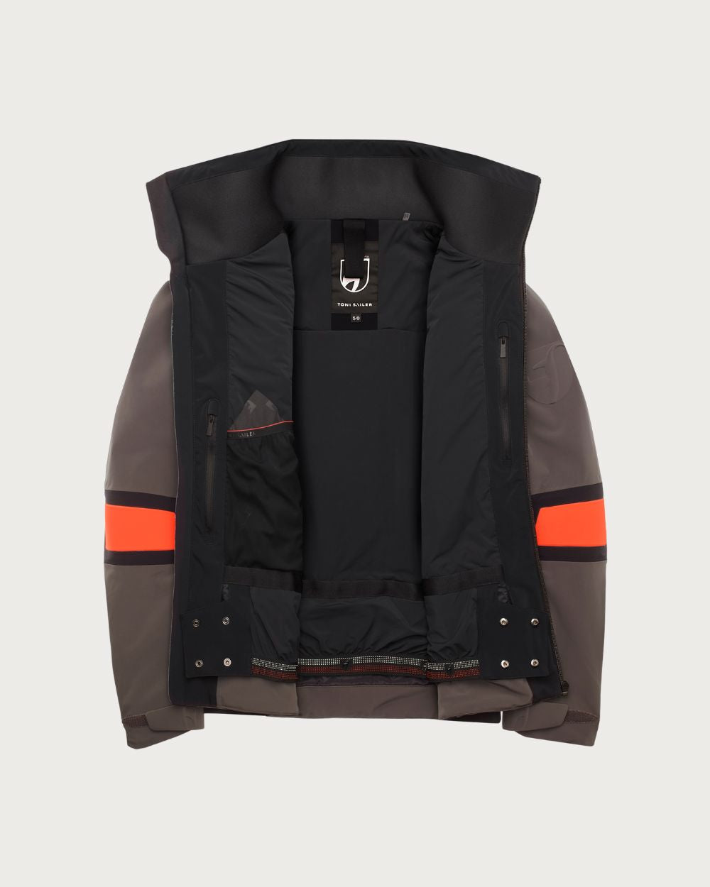 Mens Toni Sailer Theo Jacket - Bark Grey Jackets Toni Sailer 