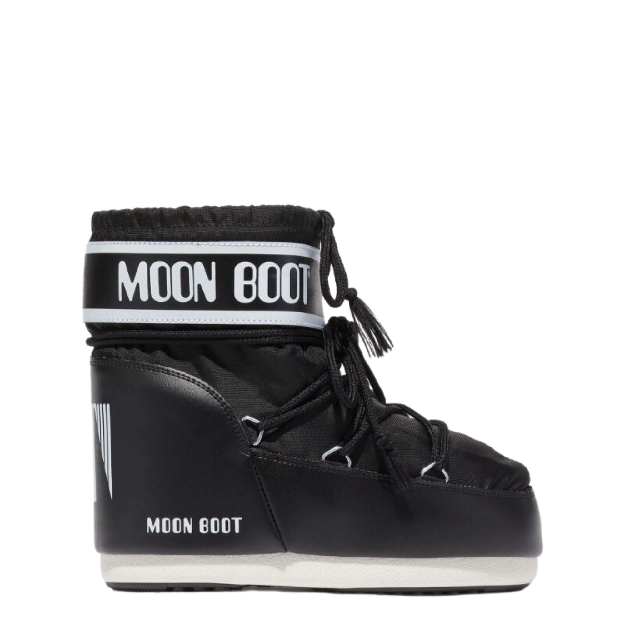 Moon Boot Icon Low Nylon Snow Boot - Black Footwear Moon Boot 5-7.5US / 35-38EU 