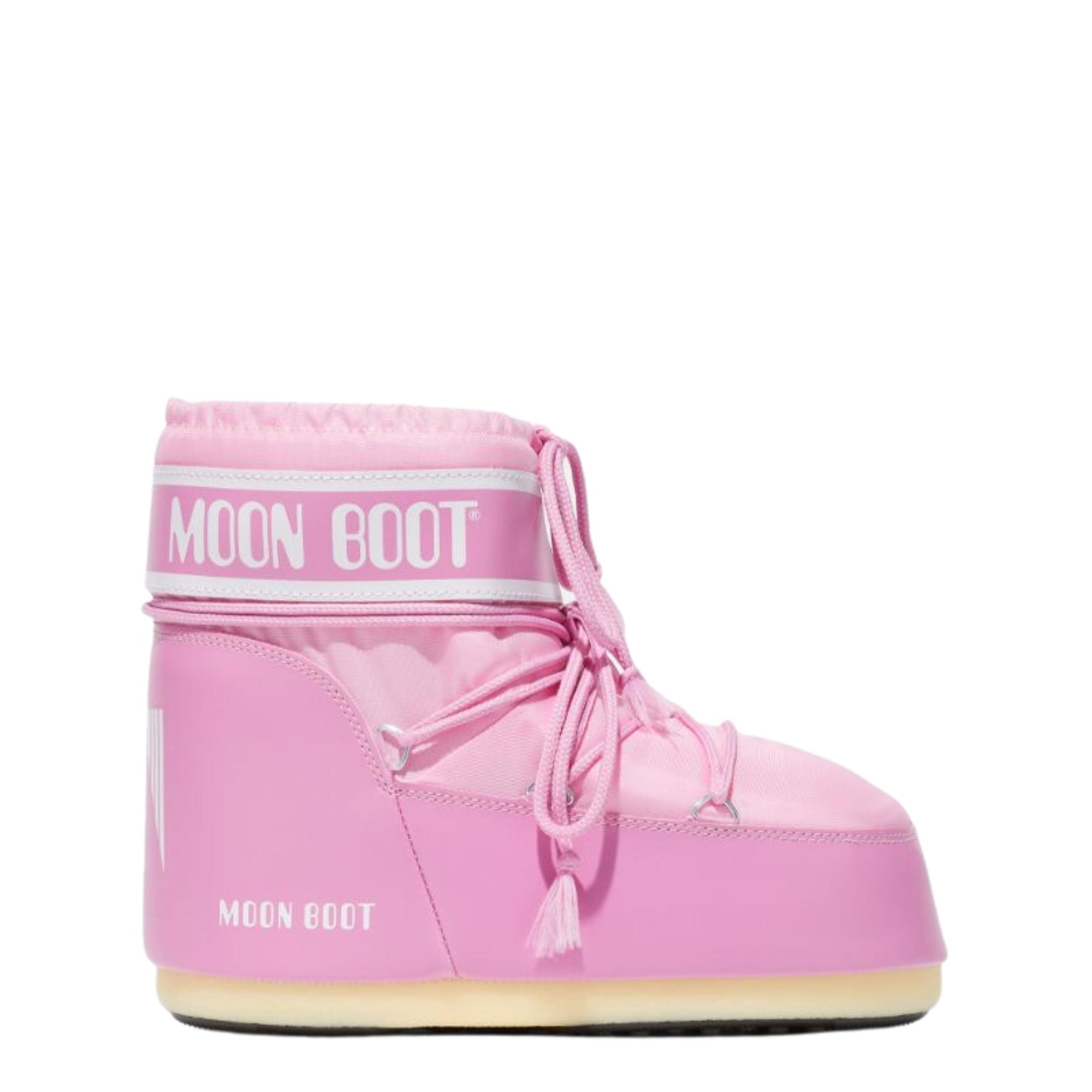 Moon Boot Icon Low Nylon Snow Boot - Pink Footwear Moon Boot 5-7.5US / 35-38EU 