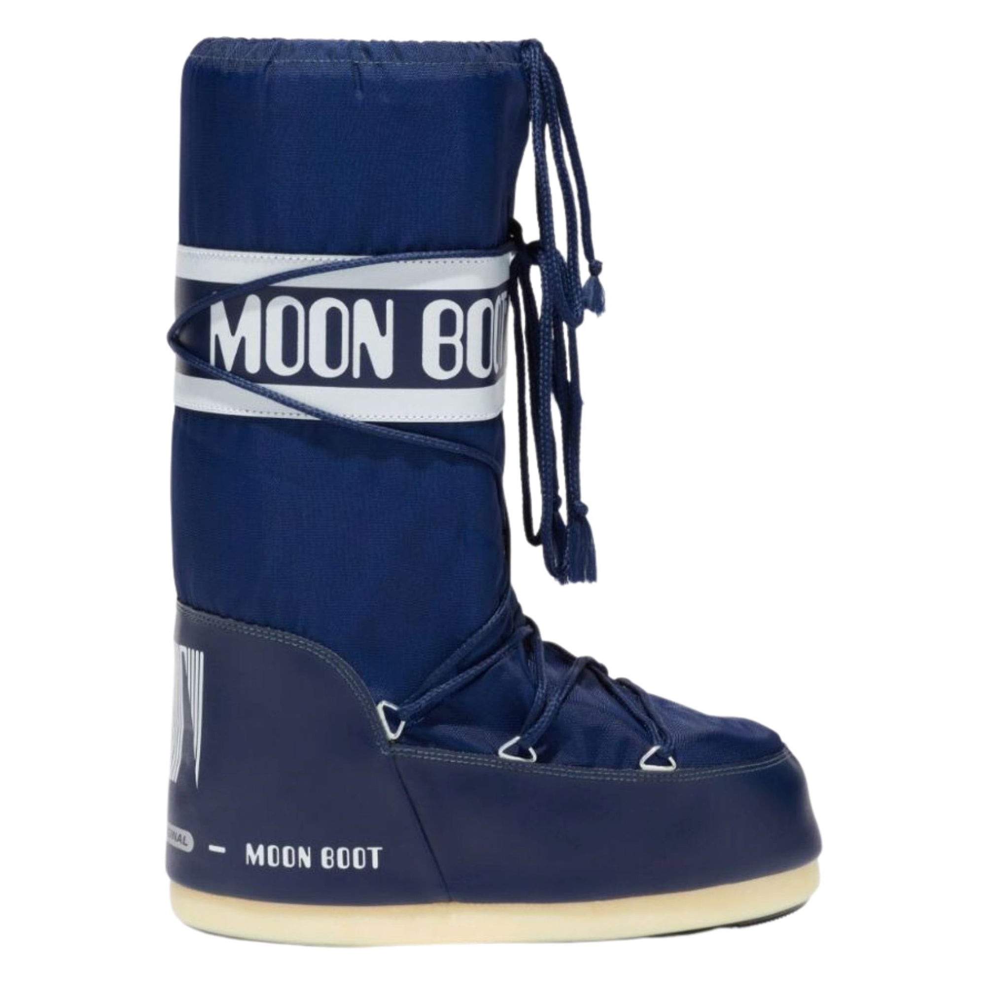 Moon Boot Icon Nylon Snow Boot - Blue Footwear Moon Boot 5-7.5US / 35-38EU 
