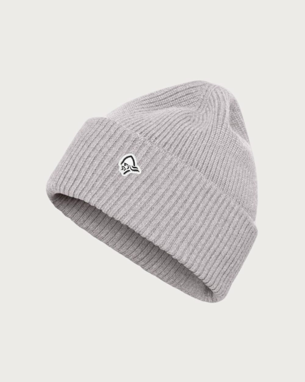Norrøna Heavy MerinoUll Contrast Beanie - Grey Melange Beanies Norrøna 