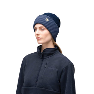 Norrøna Heavy MerinoUll Contrast Beanie - Indigo Night Melange