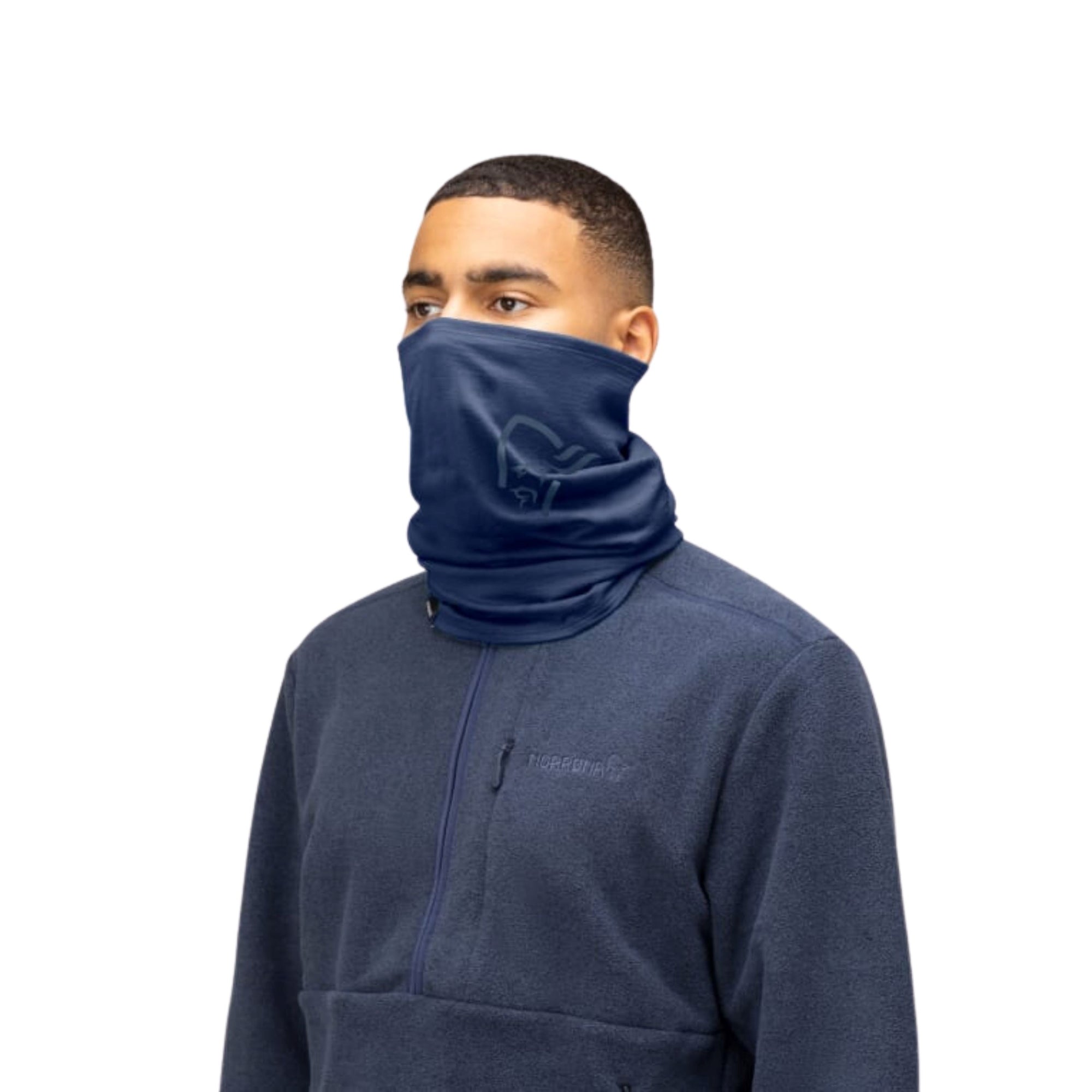 Norrøna PureUll Neck Gaiter - Indigo Night