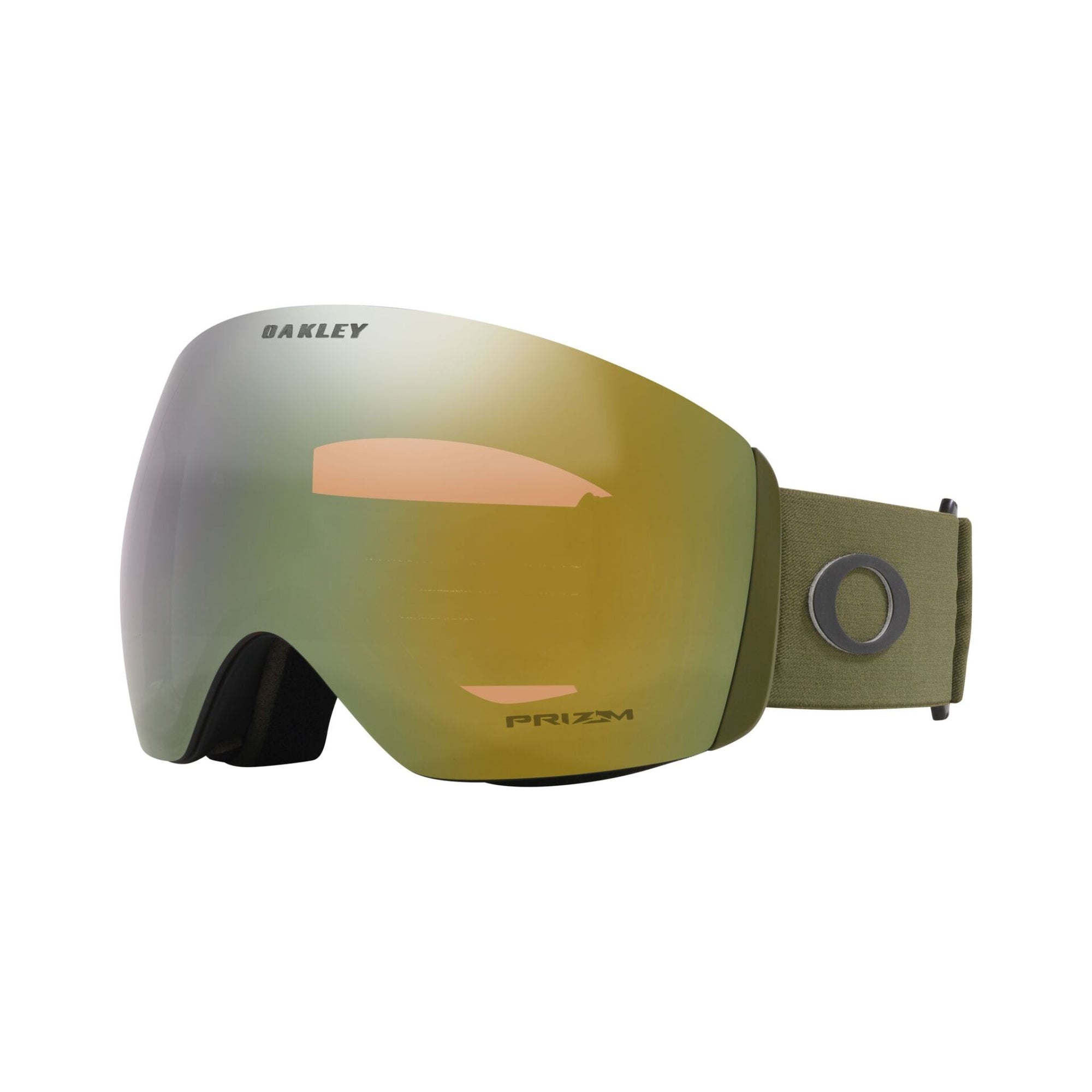 Oakley Flight Deck L (Large Fit) Goggle - New Dark Brush Prizm Sage Gold Goggles Oakley 