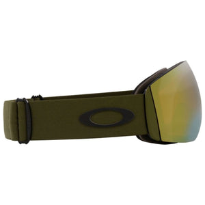 Oakley Flight Deck L (Large Fit) Goggle - New Dark Brush Prizm Sage Gold Goggles Oakley 