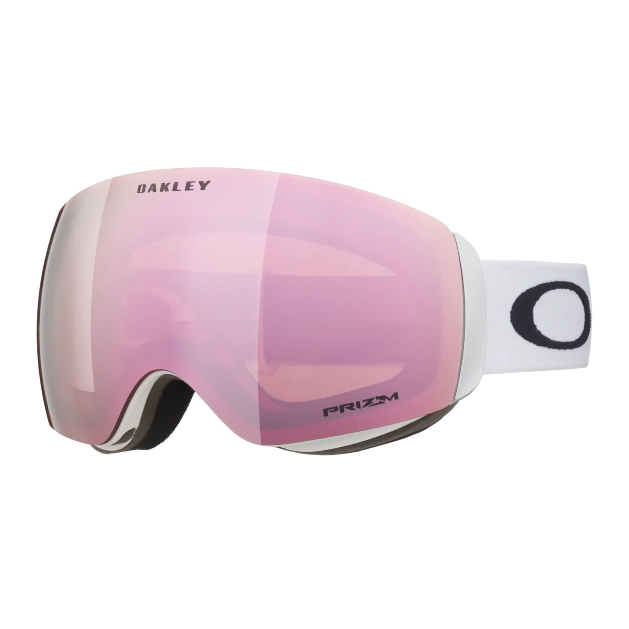 Oakley Flight Deck M (Medium Fit) Goggle - Matte White Prizm Rose Gold Goggles Oakley 