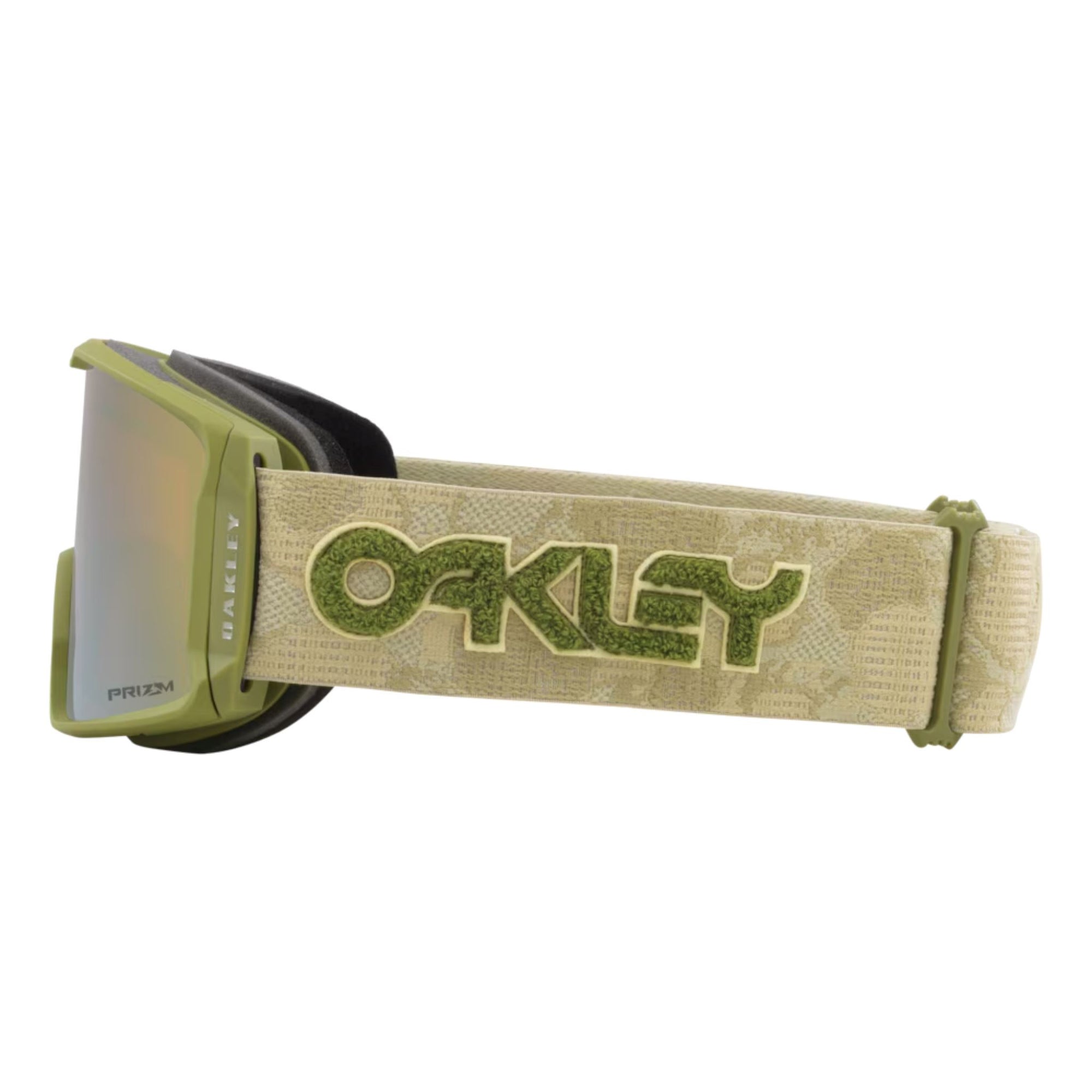 Oakley Line Miner Sage Signature L (Large Fit) Goggle - New Dark Brush Prizm Sage Gold