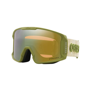 Oakley Line Miner Sage Signature L (Large Fit) Goggle - New Dark Brush Prizm Sage Gold