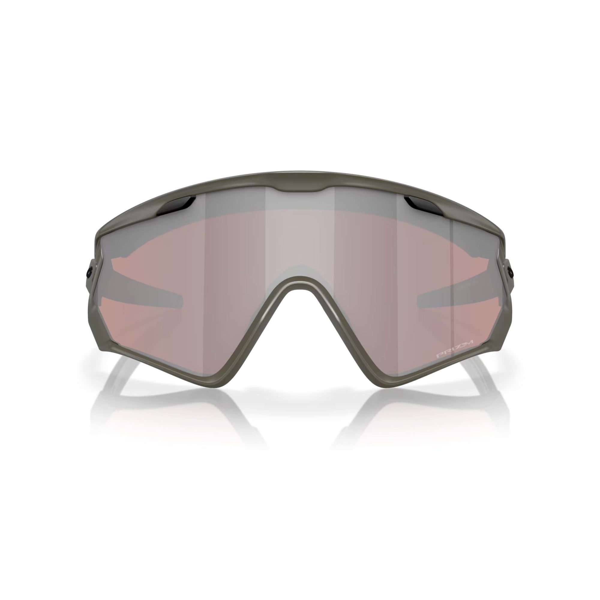 Oakley Wind Jacket 2.0 Matte Olive Sunglasses - Prizm Snow Black Sunglasses Oakley 
