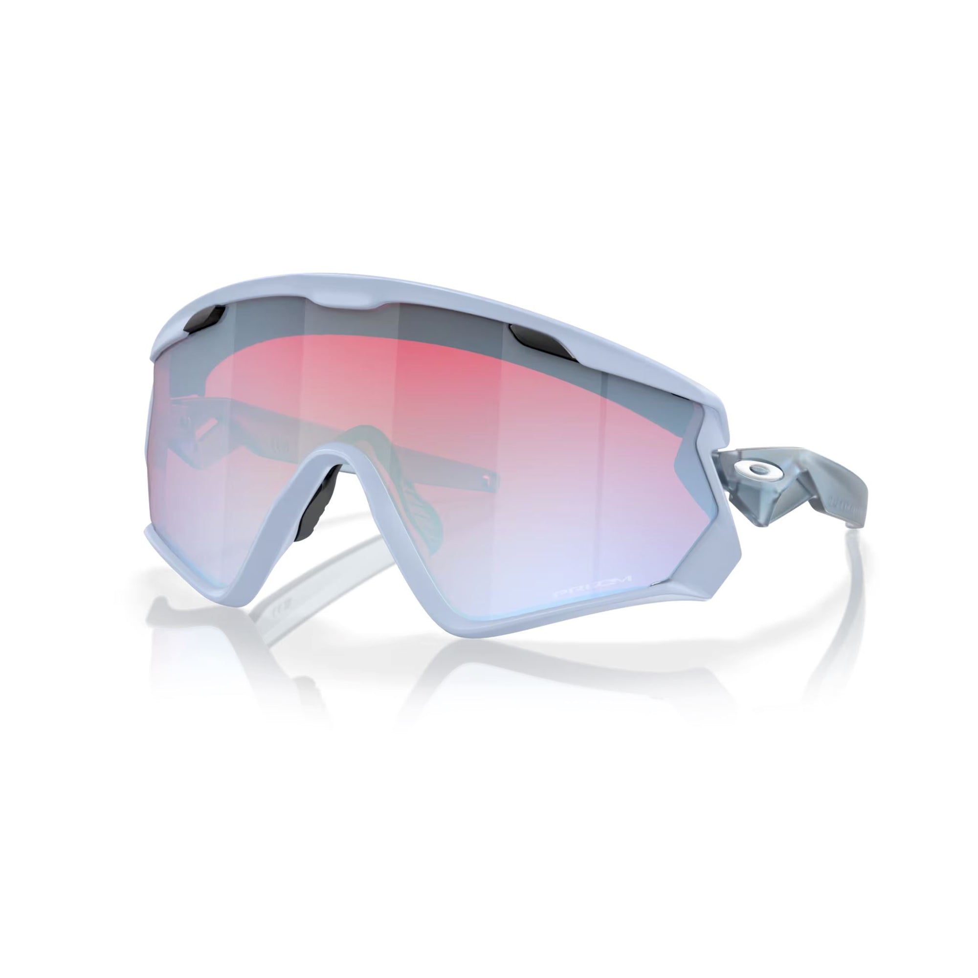 Oakley Wind Jacket 2.0 Matte Trans Stonewash Sunglasses - Prizm Snow Sapphire Sunglasses Oakley 