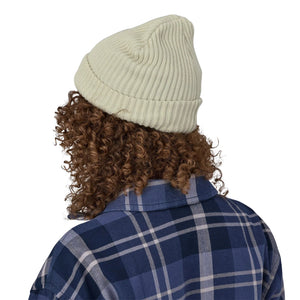 Patagonia Fishermans Rolled Beanie - Birch White