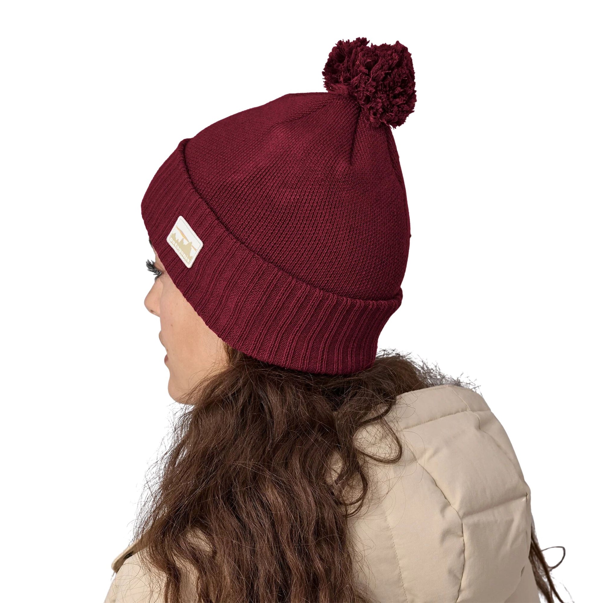 Patagonia Powder Town Beanie - '73 : Carmine Red