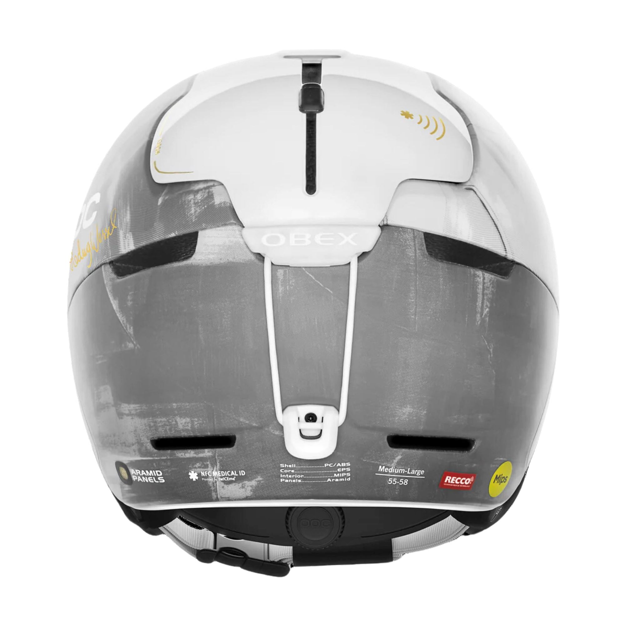 POC Obex BC MIPS Hedvig Wessel Ed - Stetind Grey Helmets POC M-L (55-58cm) 