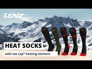 Unisex Lenz Heated Toe Cap 5.1 Socks - Dark Gray