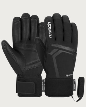 Reusch Down Spirit GORE-TEX Short Cuff Glove - Black/Silver Gloves Reusch 7.5 / XS-S 