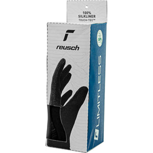 Reusch Silk Liner Touchtec - Black Gloves Reusch 