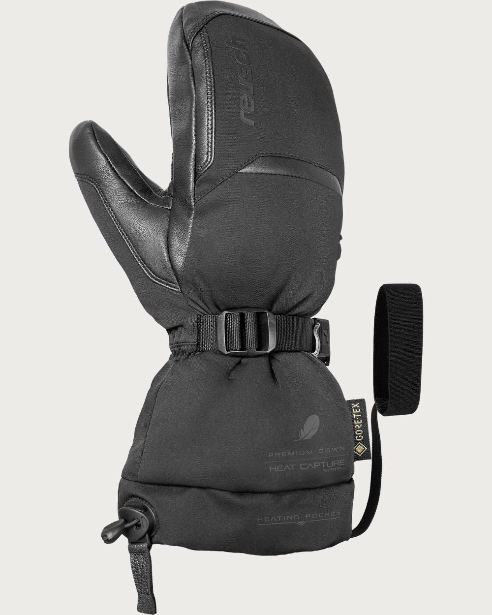 Reusch Volcano Pro GORE-TEX® Mitten - Black Mittens Reusch 