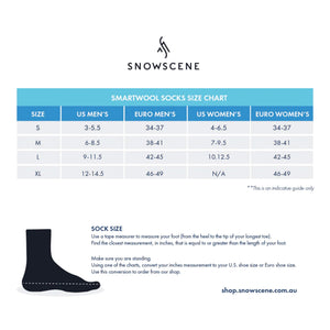 Smartwool Ski Targeted Cushion Socks - Black Socks Smartwool 