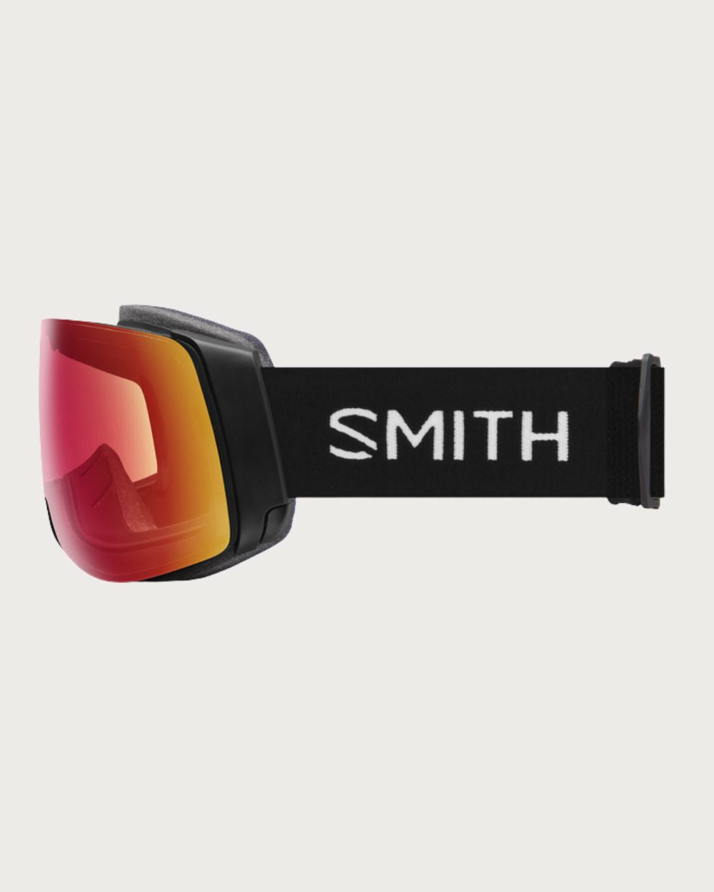 Smith 4D MAG Goggles (Medium Asian Fit) - Black Chromapop Photochromic Red Mirror Goggles Smith 