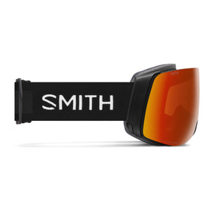 Smith 4D MAG Goggles (Medium Fit) - Black ChromaPop Everyday Red Mirror Goggles Smith 