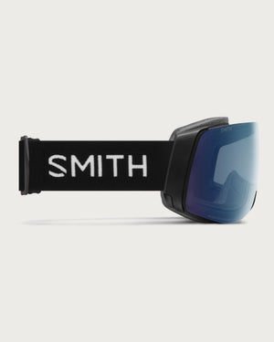 Smith 4D MAG Goggles (Medium Fit) - Black ChromaPop Sun Blue Mirror Goggles Smith 