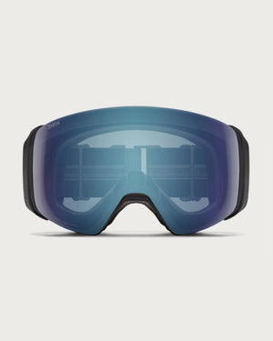 Smith 4D MAG Goggles (Medium Fit) - Black ChromaPop Sun Blue Mirror Goggles Smith 