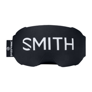 Smith 4D MAG Goggles (Medium Fit) - White Vapor ChromaPop Sun Platinum Mirror Goggles Smith 