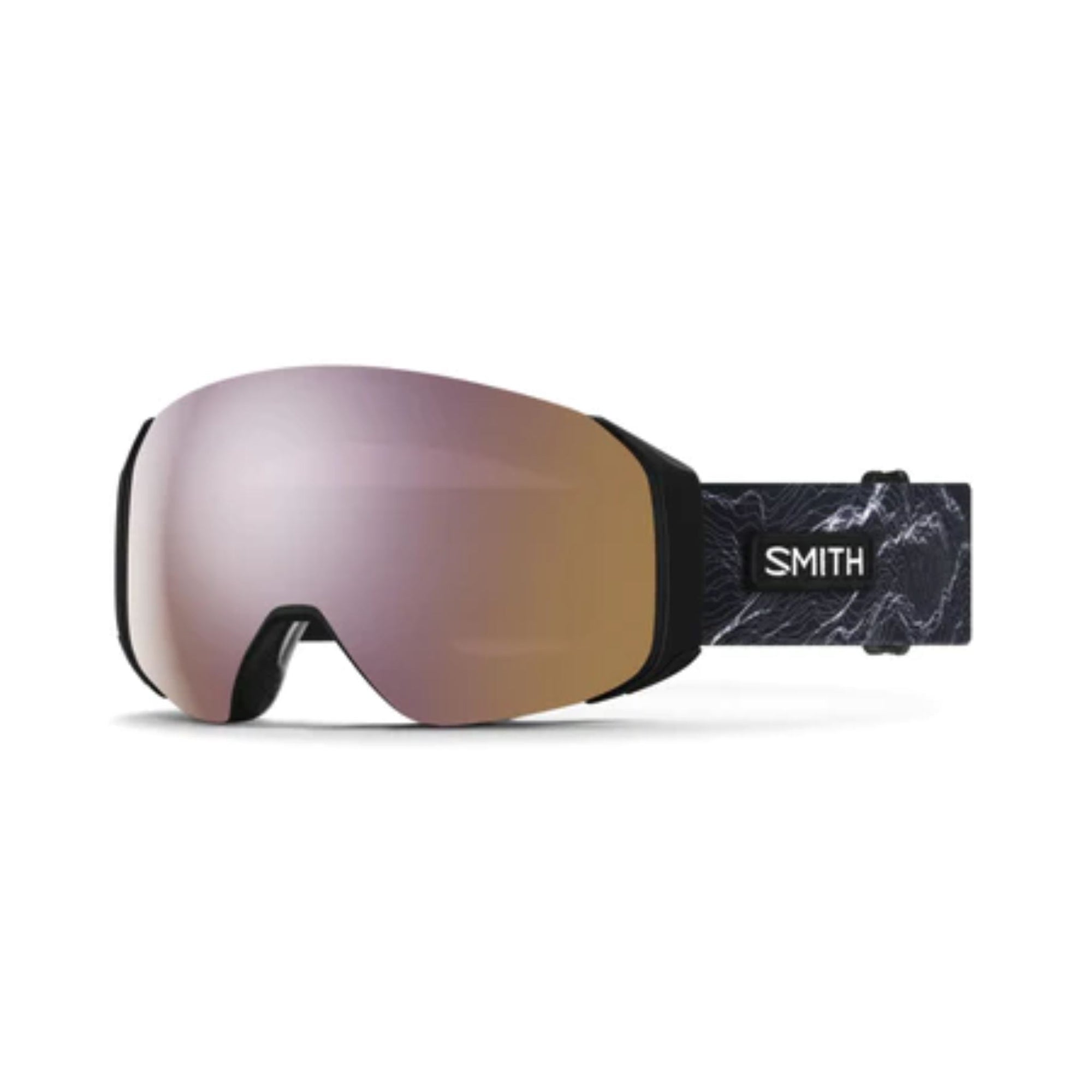 Smith 4D MAG Goggles (Small) - Hadley Hammer ChromaPop Everyday Rose Gold Mirror Goggles Smith 