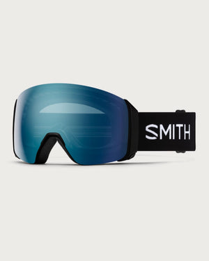 Smith 4D MAG XL Goggles (Large Fit) - Black ChromaPop Everyday Blue Mirror Goggles Smith 