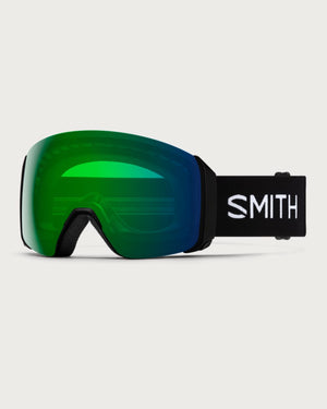 Smith 4D MAG XL Goggles (Large Fit) - Black ChromaPop Everyday Green Mirror Goggles Smith 