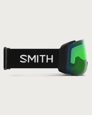 Smith 4D MAG XL Goggles (Large Fit) - Black ChromaPop Everyday Green Mirror Goggles Smith 