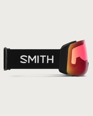 Smith 4D MAG XL Goggles (Large Fit) - Black ChromaPop Photochromic Red Mirror Goggles Smith 