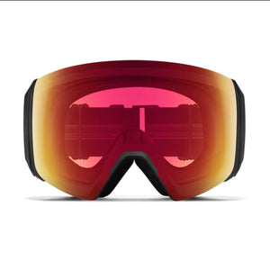 Smith 4D MAG XL Goggles (Large Fit) - Black ChromaPop Photochromic Red Mirror Goggles Smith 