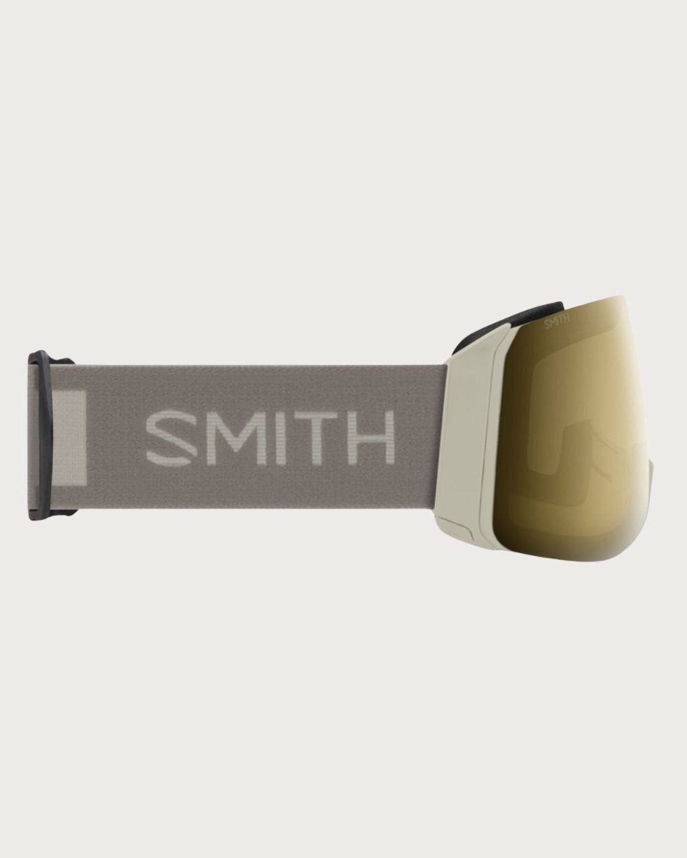 Smith 4D MAG XL Goggles (Large Fit) - Chalk ChromaPop Sun Black Gold Mirror Goggles Smith 