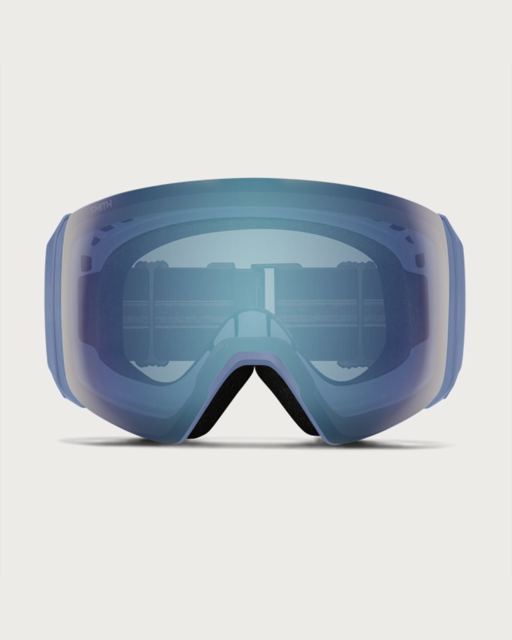 Smith 4D MAG XL Goggles (Large Fit) - Granite Blue Chromapop Everyday Blue Mirror Goggles Smith 