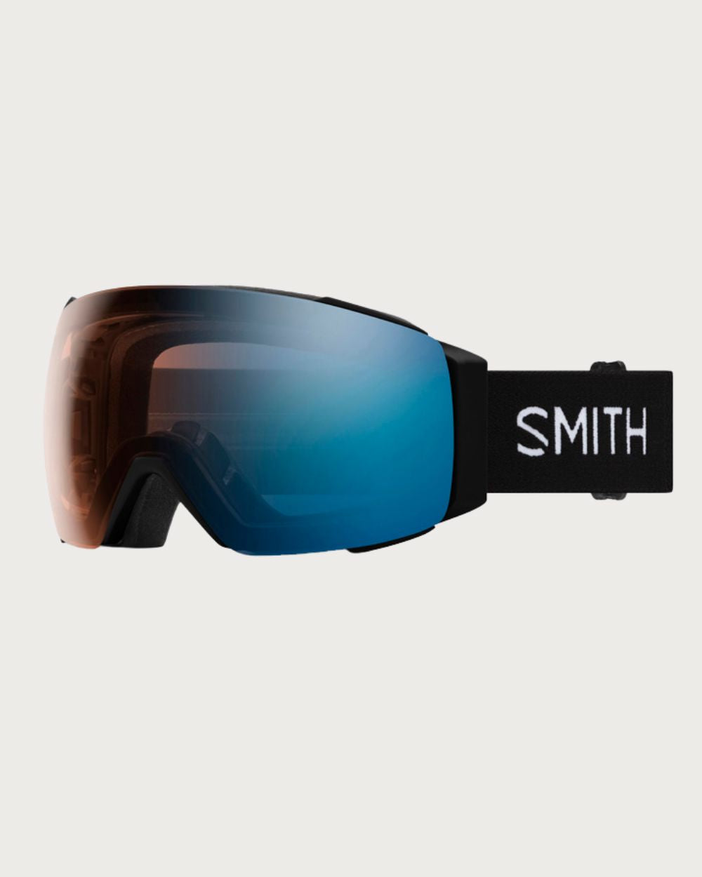 Smith I/O MAG Goggles (Medium Asian Fit) - Black Chromapop Pro Photochromic Blue Mirror Goggles Smith 