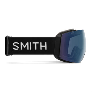 Smith I/O MAG Goggles (Medium Fit) - Black ChromaPop Every Day Blue Mirror Goggles Smith 