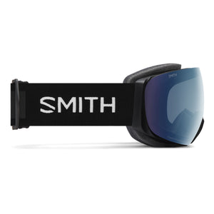 Smith I/O MAG S Goggles (Small Fit) - Black ChromaPop Everyday Blue Mirror Goggles Smith 