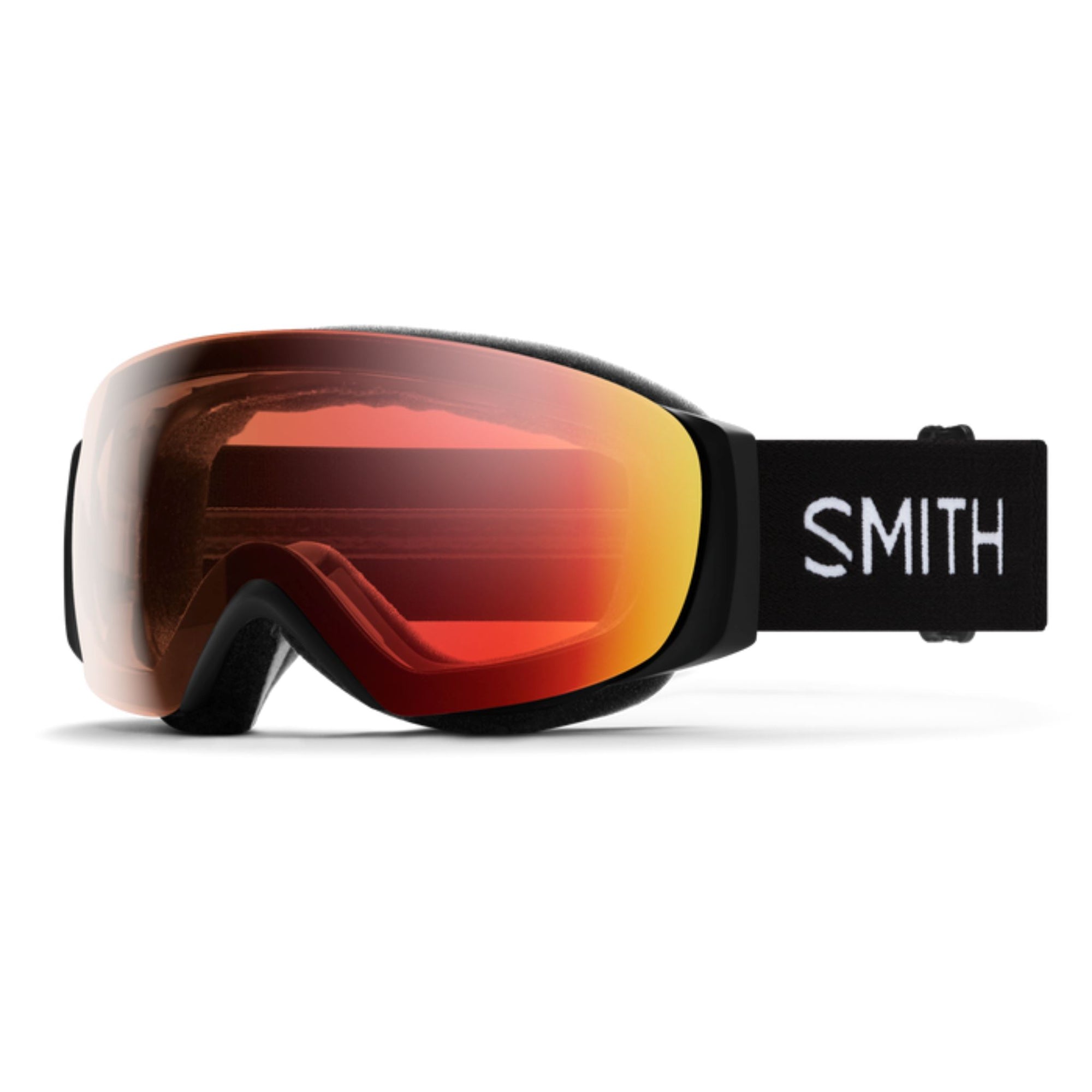 Smith I/O MAG S Goggles (Small Fit) - Black ChromaPop Pro Photochromic Red Mirror Goggles Smith 