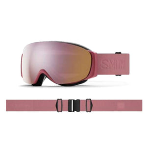 Smith I/O MAG S Goggles (Small Fit) - Chalk Rose ChromaPop Everyday Rose Gold Mirror Goggles Smith 