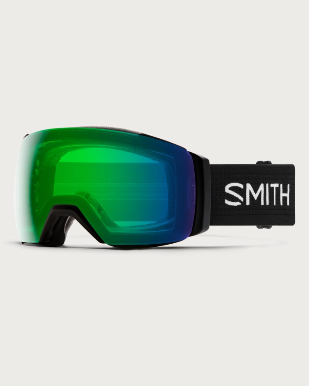 Smith I/O MAG XL Goggles (Large Fit) - Black ChromaPop Everyday Green Mirror Goggles Smith 