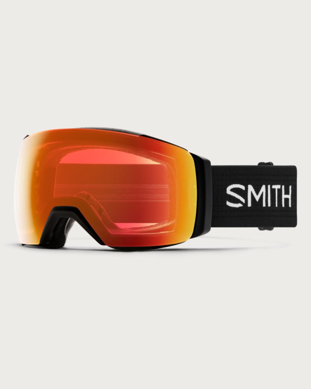 Smith I/O MAG XL Goggles (Large Fit) - Black ChromaPop Everyday Red Mirror Goggles Smith 